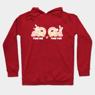 Twin baby girls Hoodie